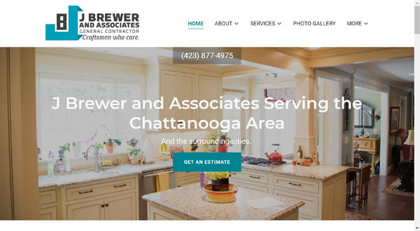 GoDaddy website Example.