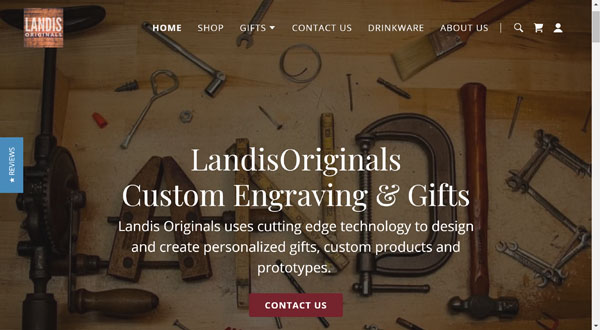 GoDaddy website Example.