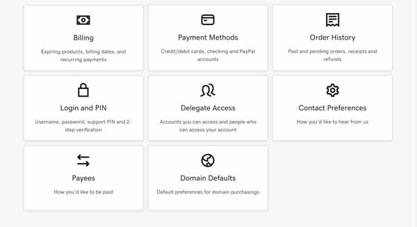 How to give delegate access to your GoDaddy account.