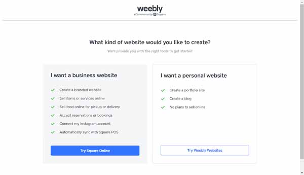 How to create and ecommerce store with Weebly.