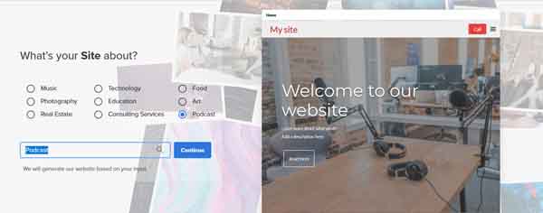 How to build a content focused website.