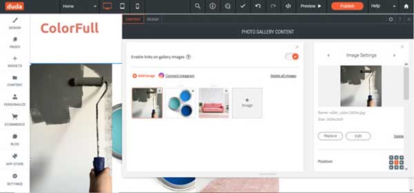 Duda website builder review