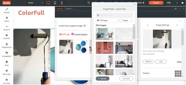 Duda website builder review