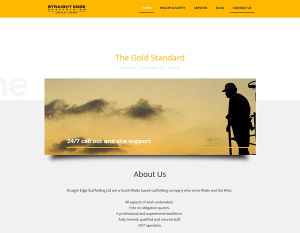 Jimdo website examples.