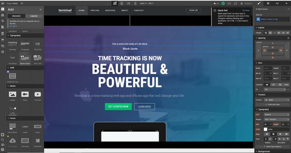How to use Webflow.