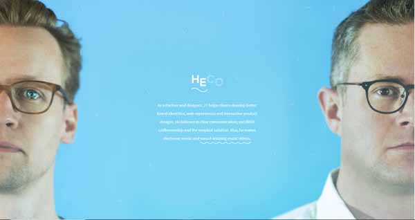 Example of a website built with Webflow.