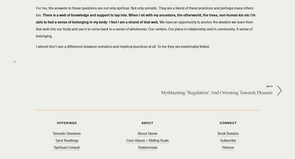 How to make a blog page.