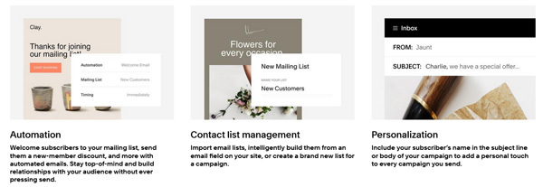 Squarespace pricing and plans.