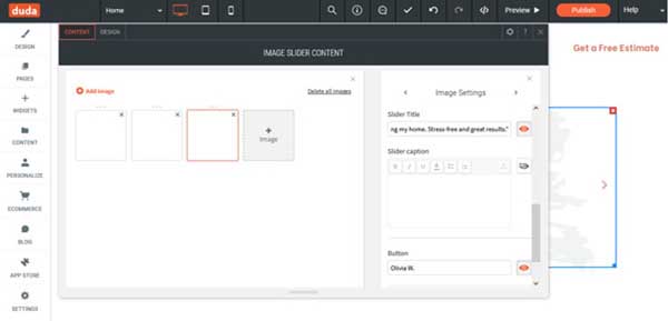 Duda website builder review