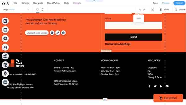 How to use Wix.
