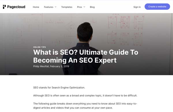Pagecloud Website Builder Review.