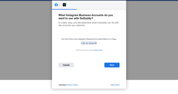 Example of a website for a local service business