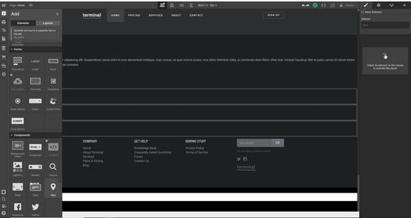 How to use Webflow.