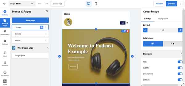 How to build a content focused website.