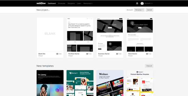How to make a Webflow website.
