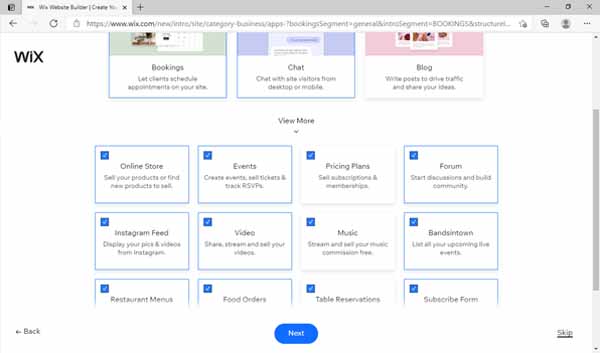How to make a Wix site.