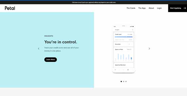Example of a website built with Webflow.