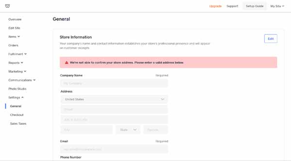 How to create and ecommerce store with Weebly.