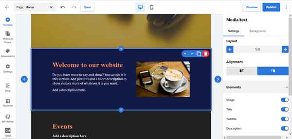 How to build a content focused website.