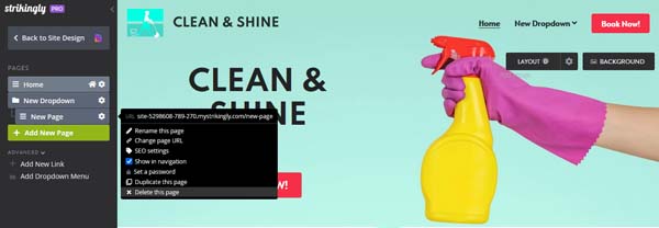 How to make a Heroic website.