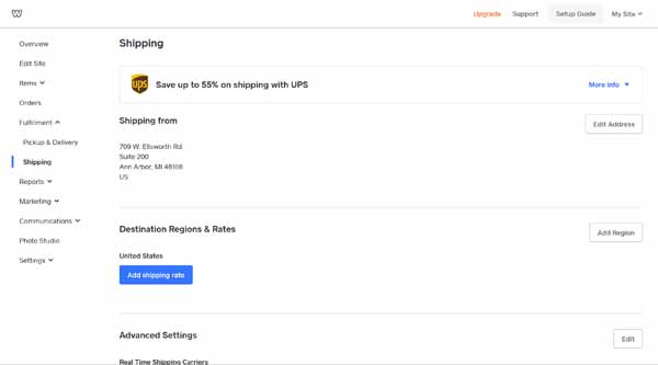 How to create and ecommerce store with Weebly.