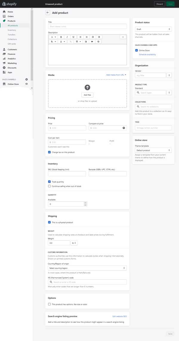 How to build an ecommerce website.