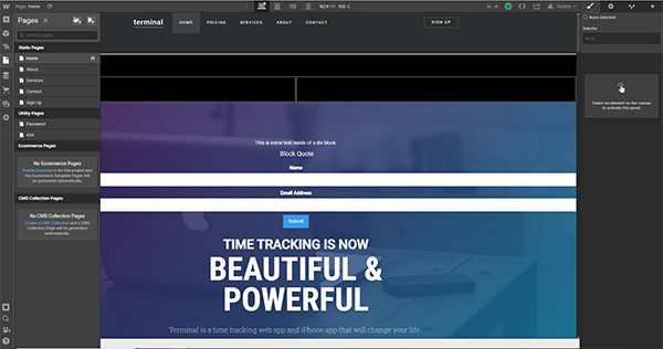 How to use Webflow.