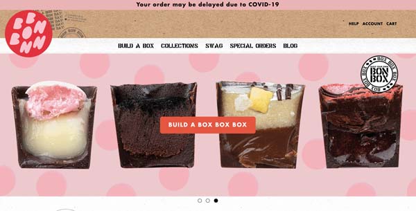 BigCommerce website examples.