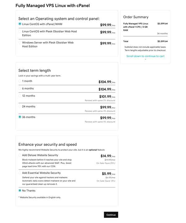 GoDaddy VPS Review.