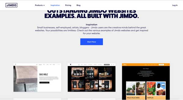 GoDaddy vs Jimdo review.