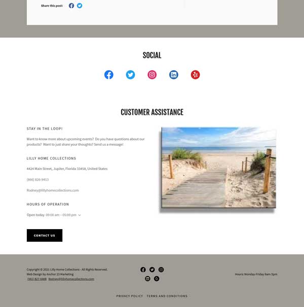 How to make a blog page.