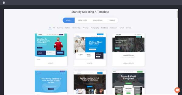 How to make a website using Simvoly.