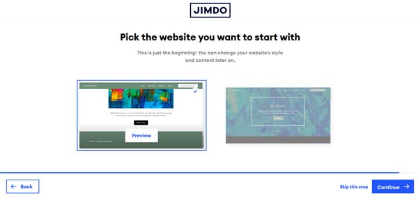 Jimdo Website Builder Review.