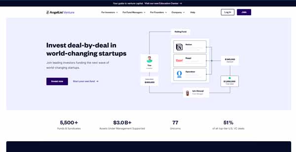 Example of a website built with Webflow.
