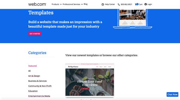 Wix versus Web.com review.
