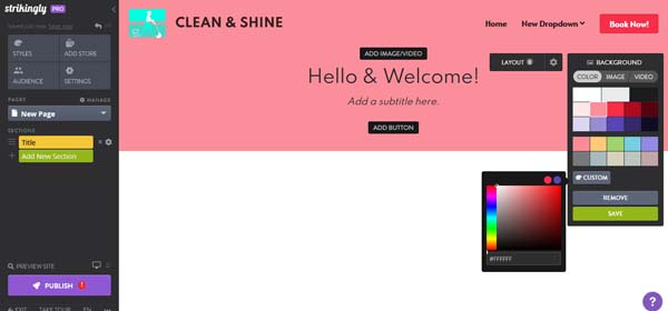 How to make a Heroic website.
