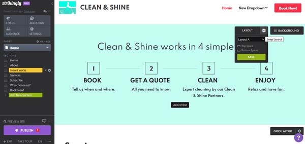 How to make a Heroic website.
