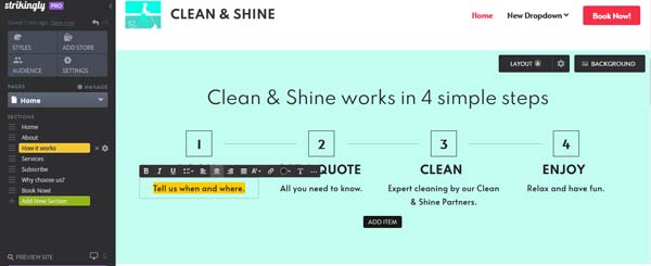 How to make a Heroic website.