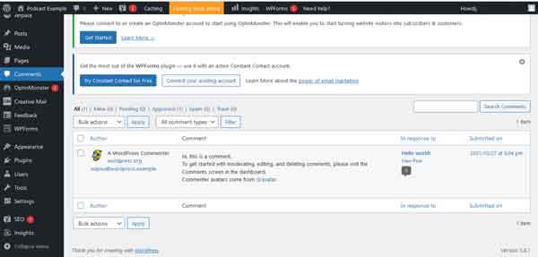 How to build a content focused website.