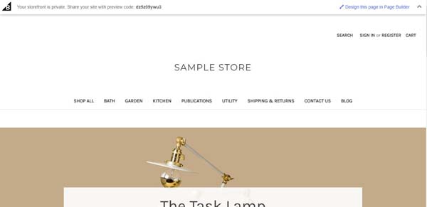 How to make a BigCommerce website.