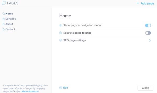 How to Make a Webnode Website.