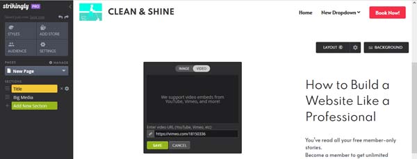 How to make a Heroic website.