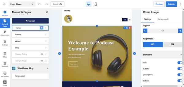How to build a content focused website.