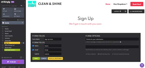 How to make a Heroic website.