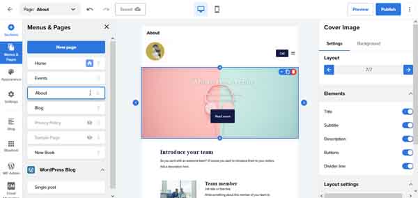 How to build a content focused website.