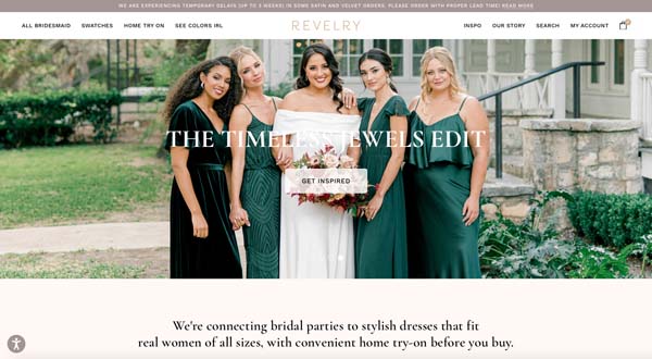 BigCommerce website examples.