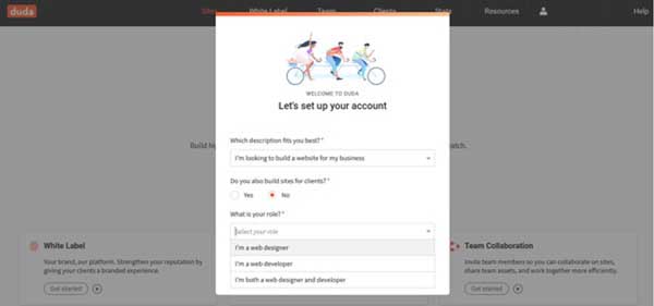 Duda website builder review