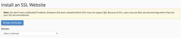 How to get a GoDaddy SSL certificate.