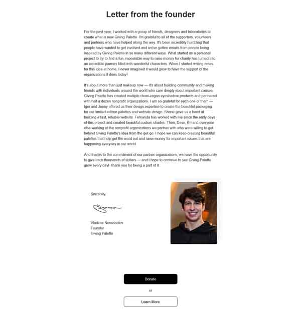 How to make a mission statement page.