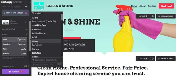 How to make a Heroic website.